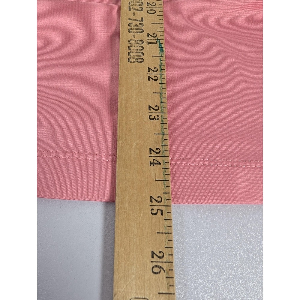Tail Pullover Womens Medium Pink Quarter Zip Long Sleeve‎ Golf Athletic Stretch - Picture 10 of 12